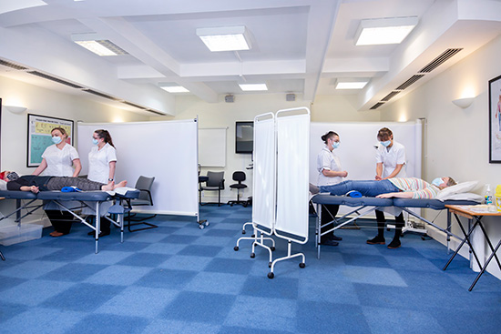 Our multi-bed acupuncture clinic