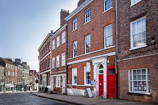 The Northern College of Acupuncture, located on Micklegate in York city centre.